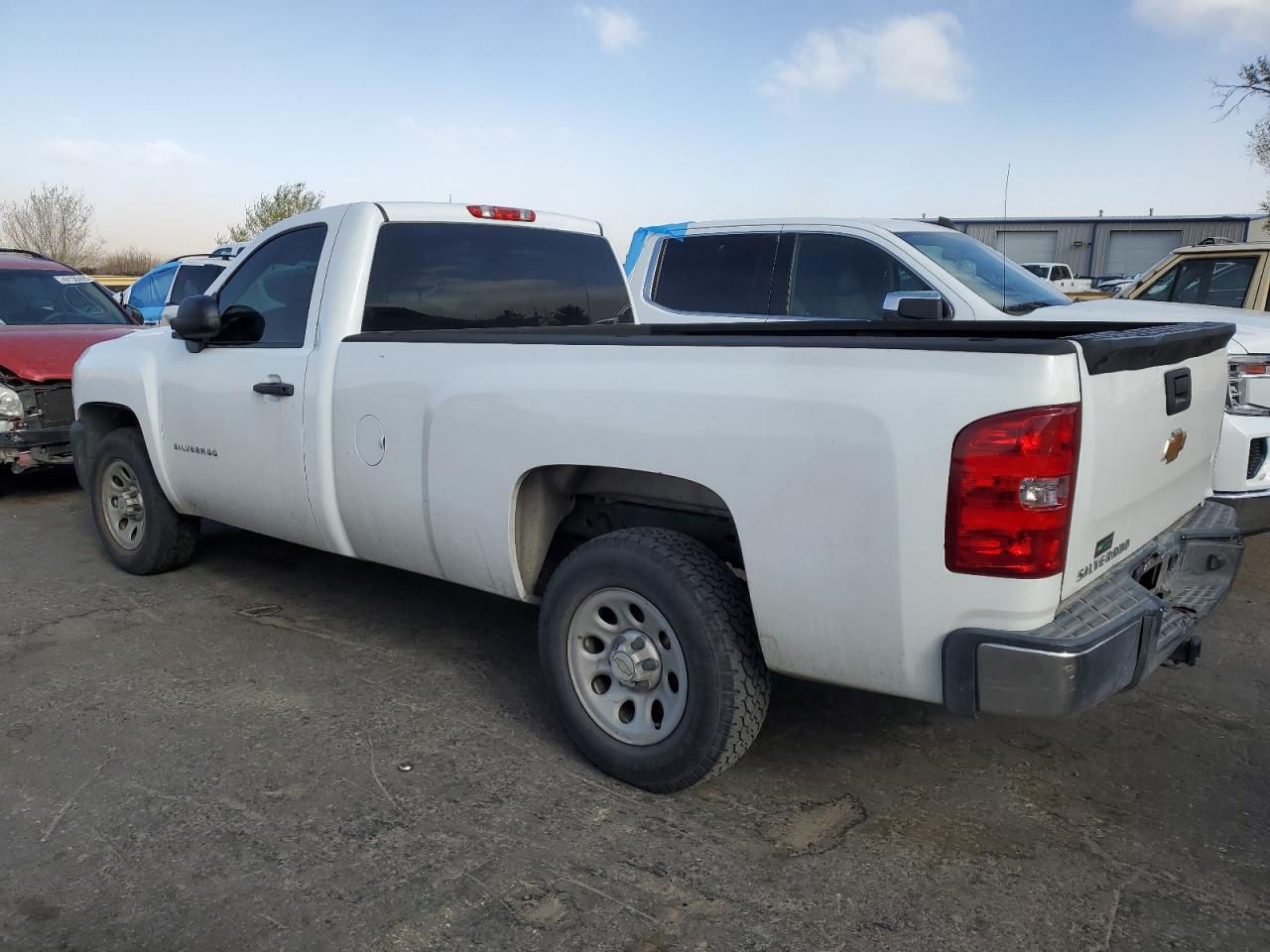 2012 Chevrolet Silverado VIN 1GCNCPEX5CZ125930 Copart auction photo, rear end / side damage thumbnail 2