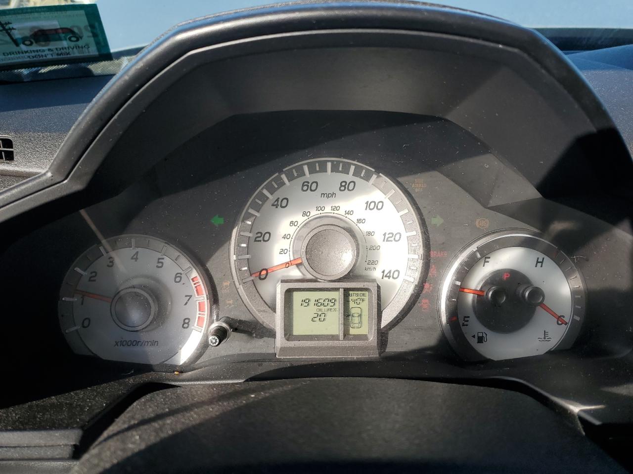 2014 Honda Pilot VIN 5FNYF4H78EB042595 Copart auction photo, front end damage thumbnail 9