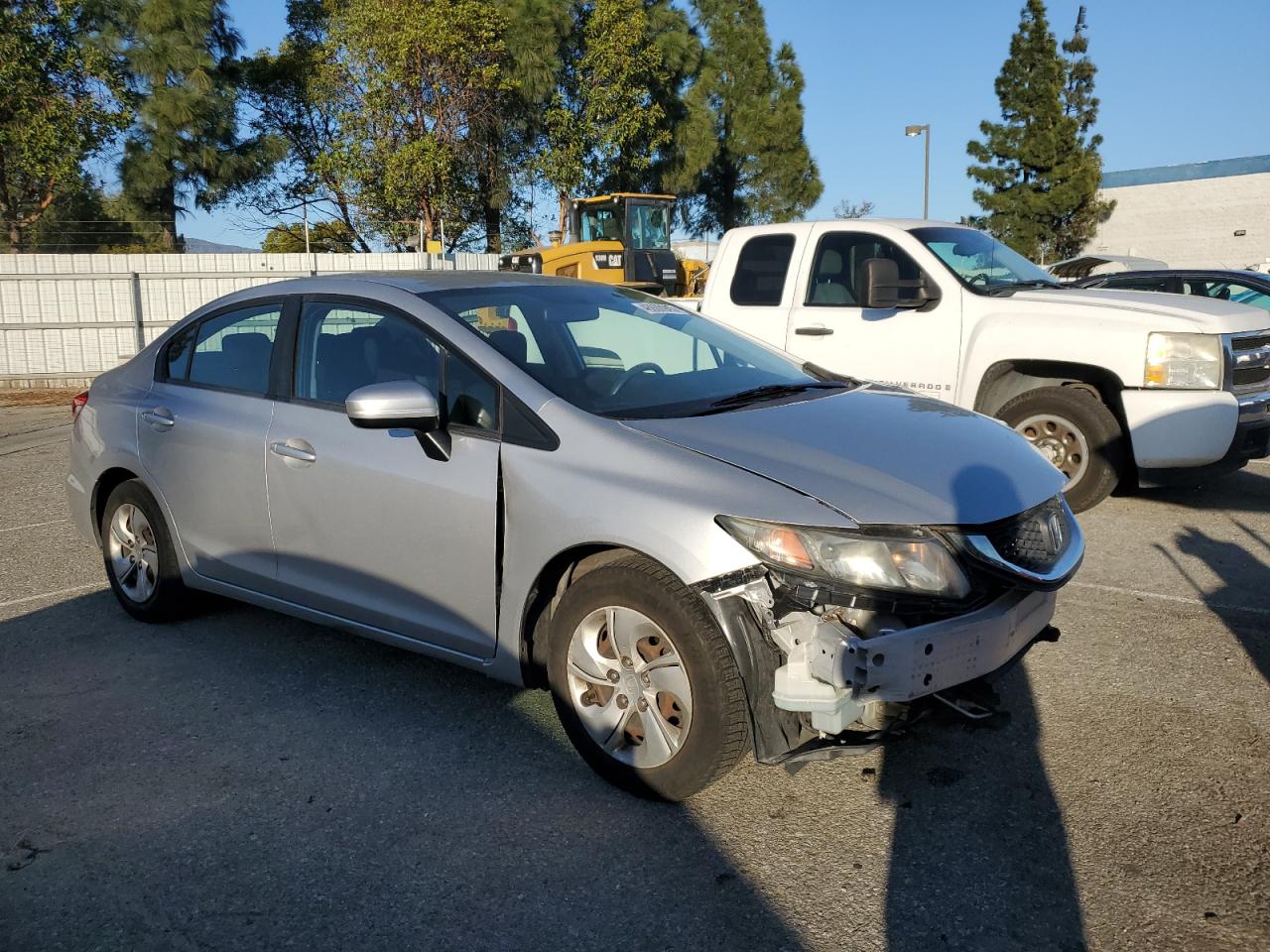 2015 Honda Civic VIN 19XFB2F54FE201788 Copart auction photo, front end damage thumbnail 4