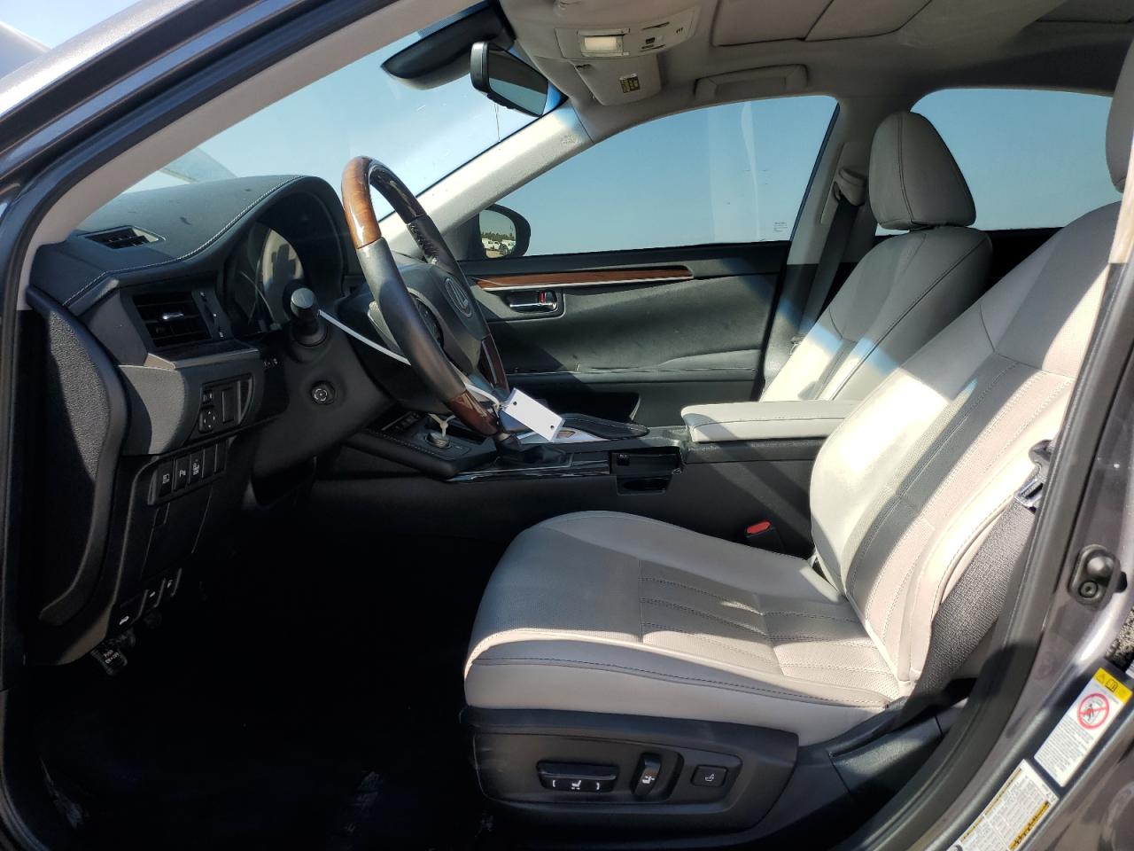 2017 Lexus ES VIN 58ABK1GG5HU068749 Copart auction photo, rear end / side damage thumbnail 7