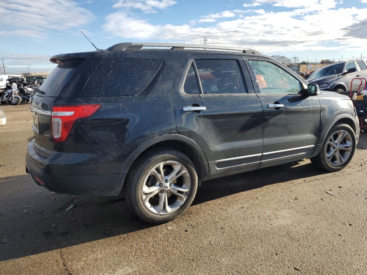 2013 Ford Explorer VIN 1FM5K8F82DGA12901 Copart auction photo, front end damage thumbnail 3