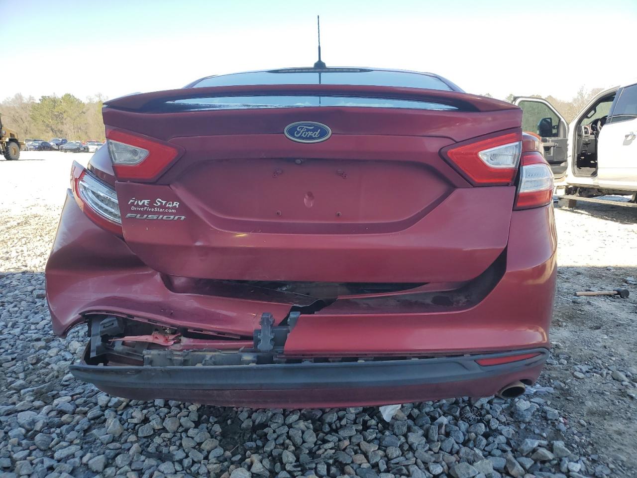 2016 Ford Fusion VIN 3FA6P0G79GR374809 Copart auction photo, rear end / front end damage thumbnail 6