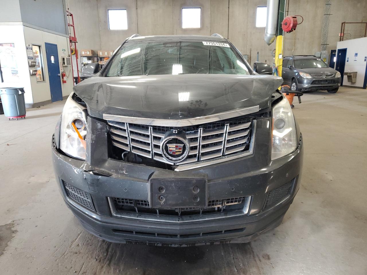 2014 Cadillac SRX VIN 3GYFNEE37ES646724 Copart auction photo, front end damage thumbnail 5