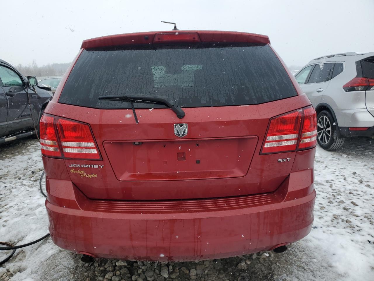 2009 Dodge Journey VIN 3D4GG57V09T142666 Copart auction photo, front end damage thumbnail 6