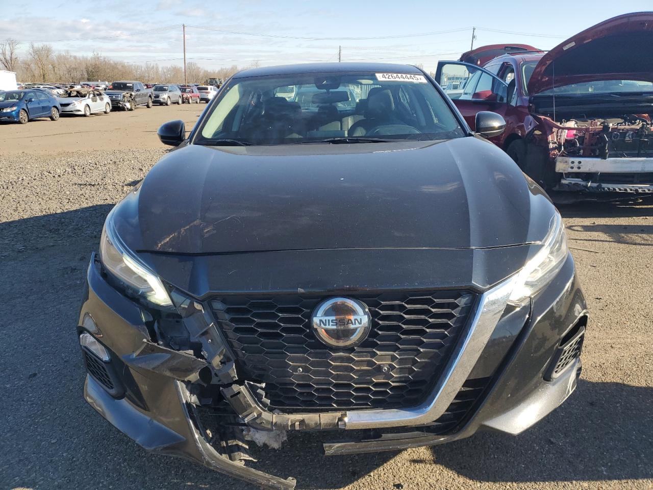 2021 Nissan Altima VIN 1N4BL4DV2MN336521 Copart auction photo, front end / side damage thumbnail 5