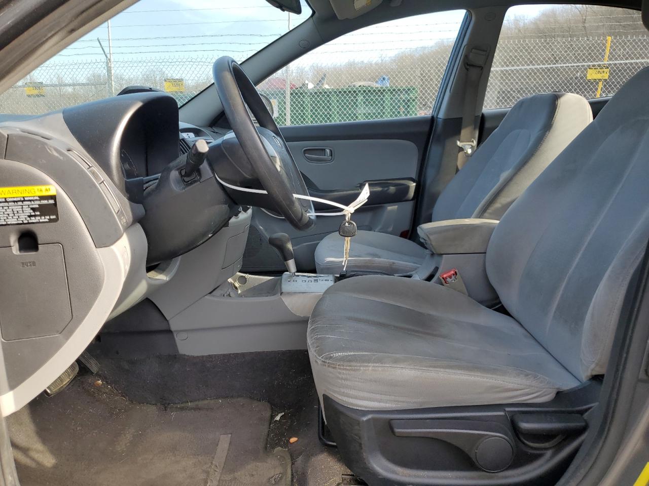 2009 Hyundai Elantra VIN KMHDU46D69U684870 Copart auction photo, front end damage thumbnail 7