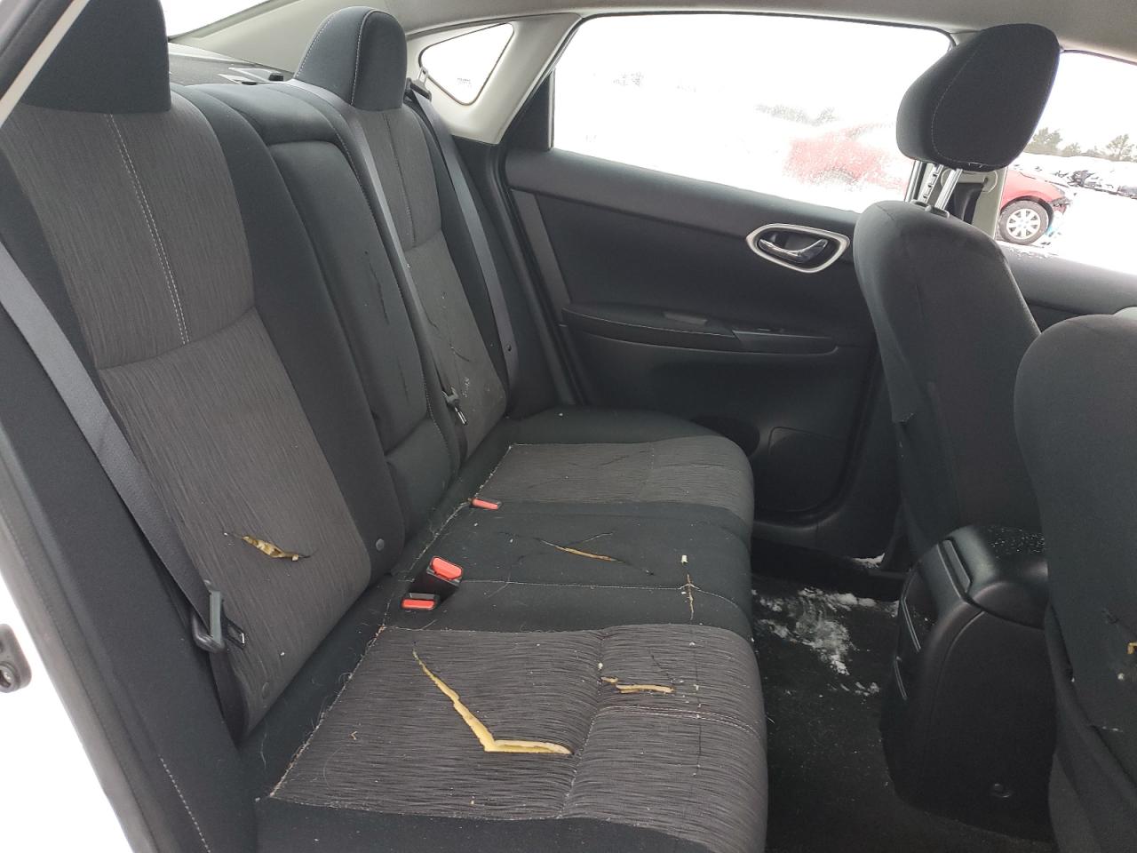 2014 Nissan Sentra VIN 3N1AB7APXEY338072 Copart auction photo, vandalism damage thumbnail 10