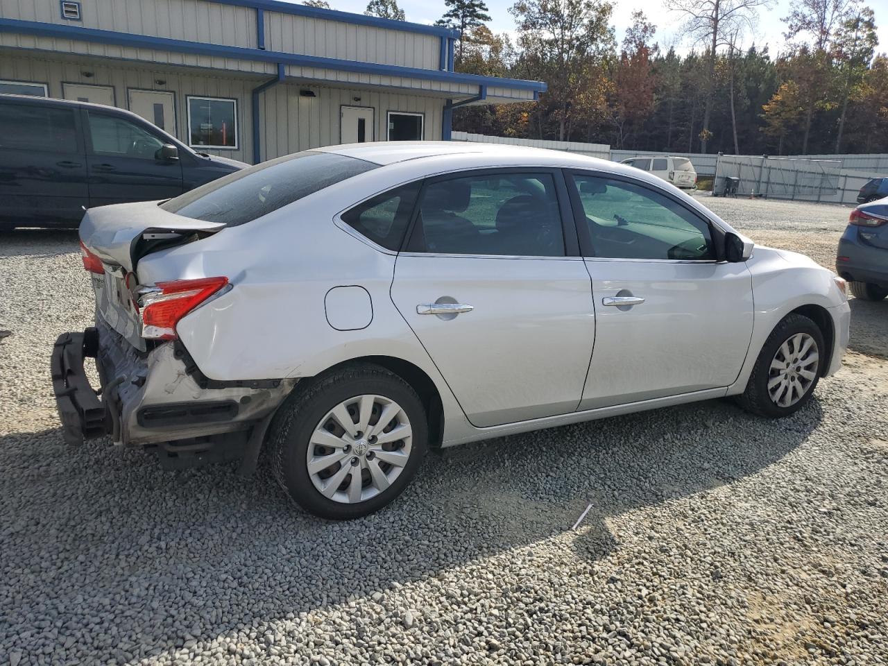 2017 Nissan Sentra VIN 3N1AB7APXHY365034 Copart auction photo, rear end damage thumbnail 3
