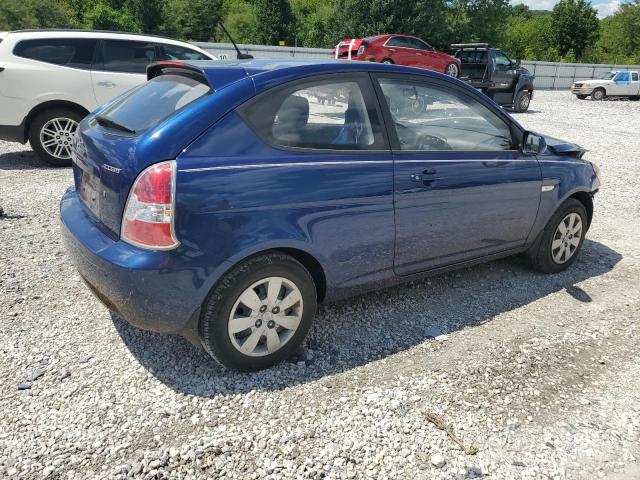 2011 Hyundai Accent VIN KMHCM3ACXBU201939 Copart auction photo, front end / rear end damage thumbnail 3