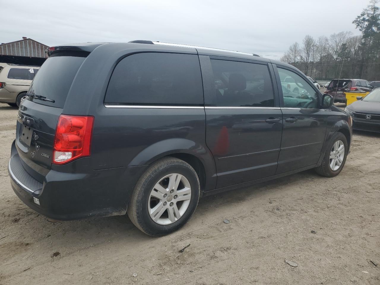 2012 Dodge Caravan VIN 2C4RDGDG6CR123100 Copart auction photo, mechanical damage thumbnail 3