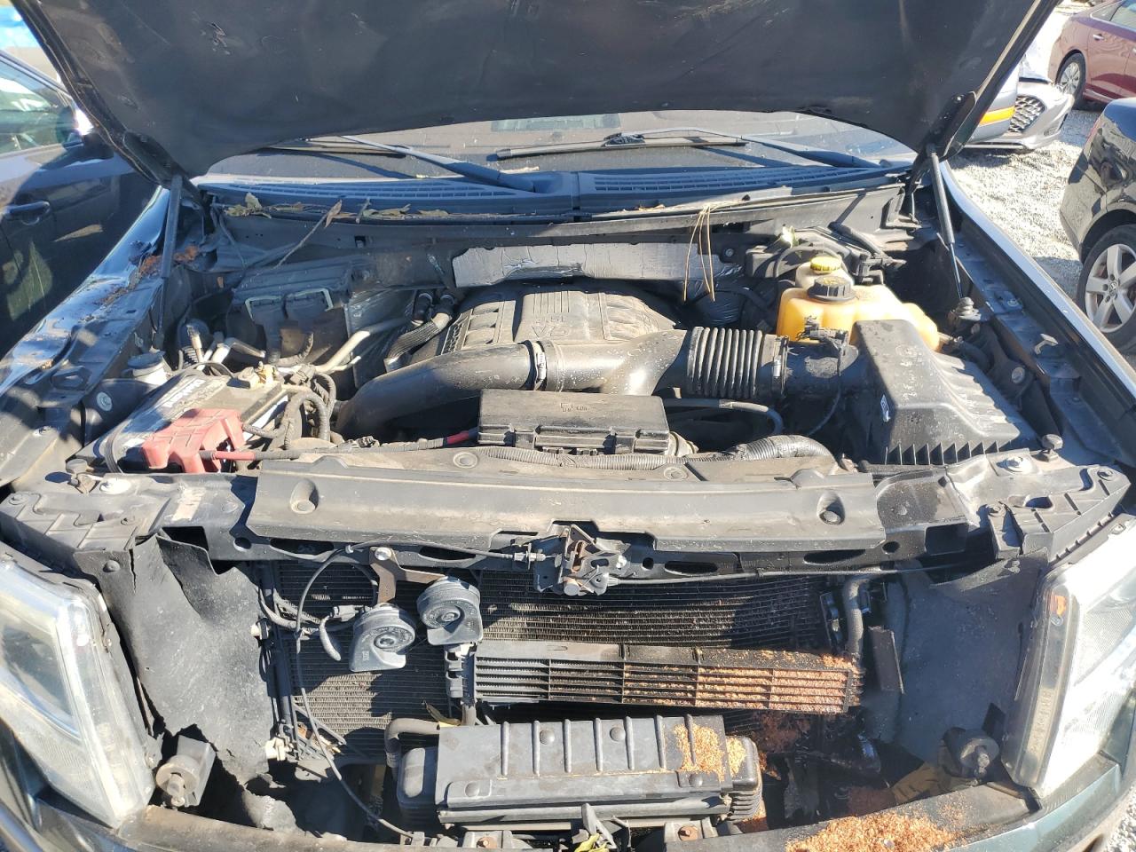 2013 Ford F-150 VIN 1FTFW1ET1DKG01851 Copart auction photo, top/roof damage thumbnail 11