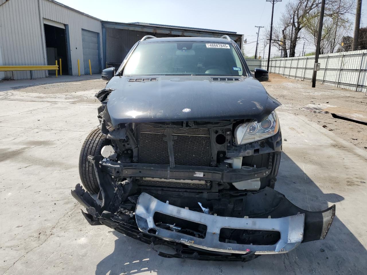 2015 Mercedes-Benz M-klasse VIN 4JGDA5JB2FA576540 Copart auction photo, front end damage thumbnail 5
