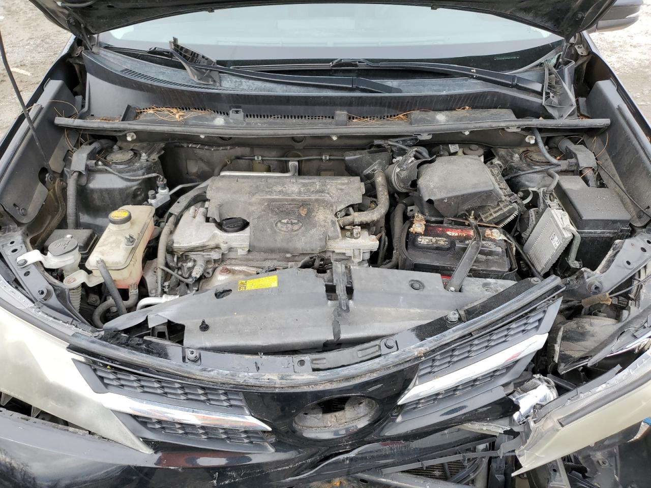 2014 Toyota RAV 4 VIN 2T3DFREV2EW227296 Copart auction photo, frame damage damage thumbnail 12