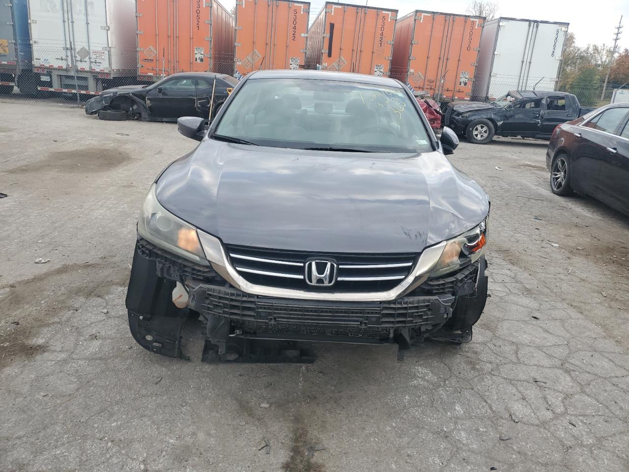 2013 Honda Accord VIN 1HGCR2F38DA103281 Copart auction photo, front end damage thumbnail 5