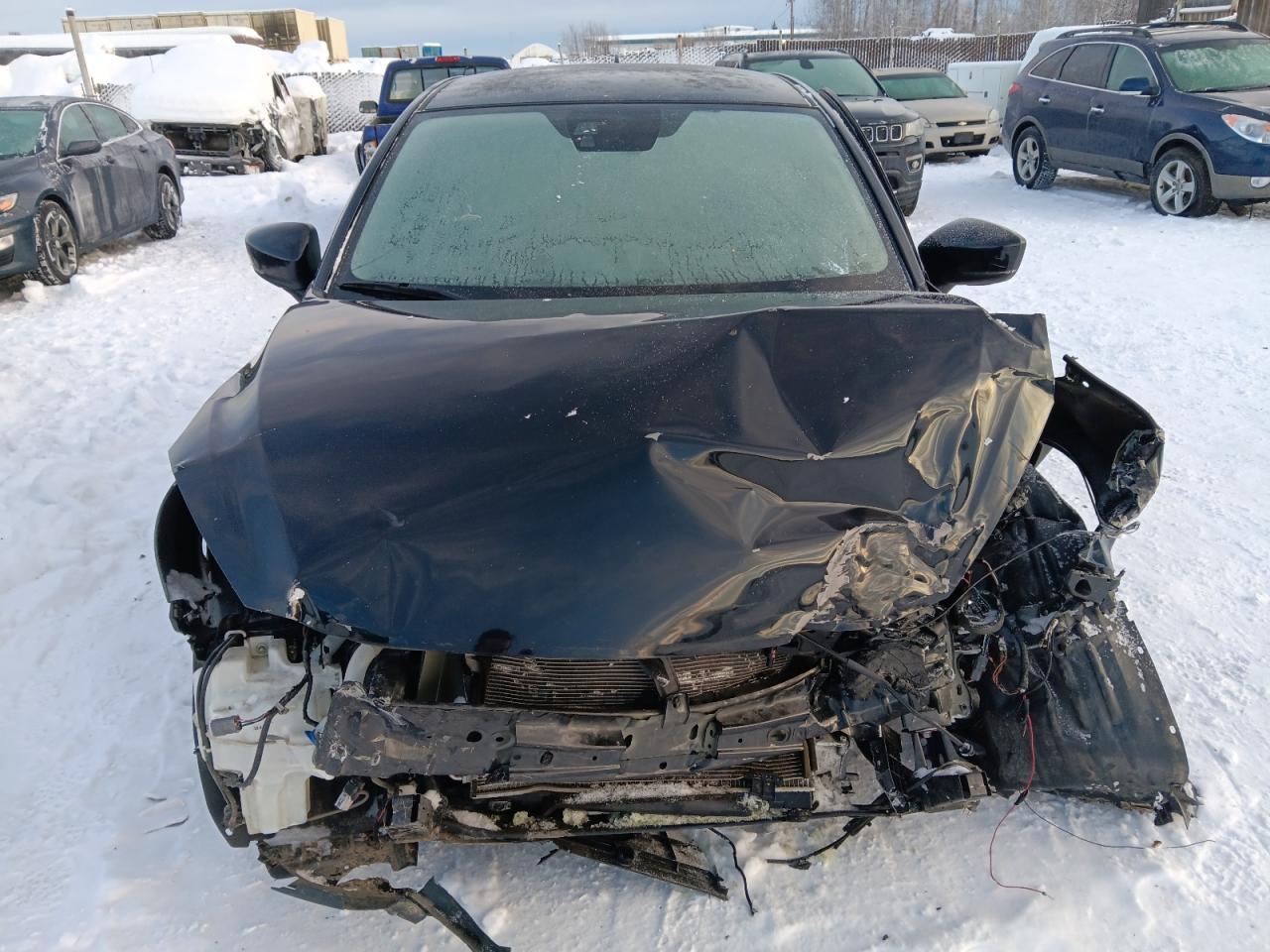 2020 Toyota Yaris VIN 3MYDLBJV8LY702562 Copart auction photo, all over damage thumbnail 5