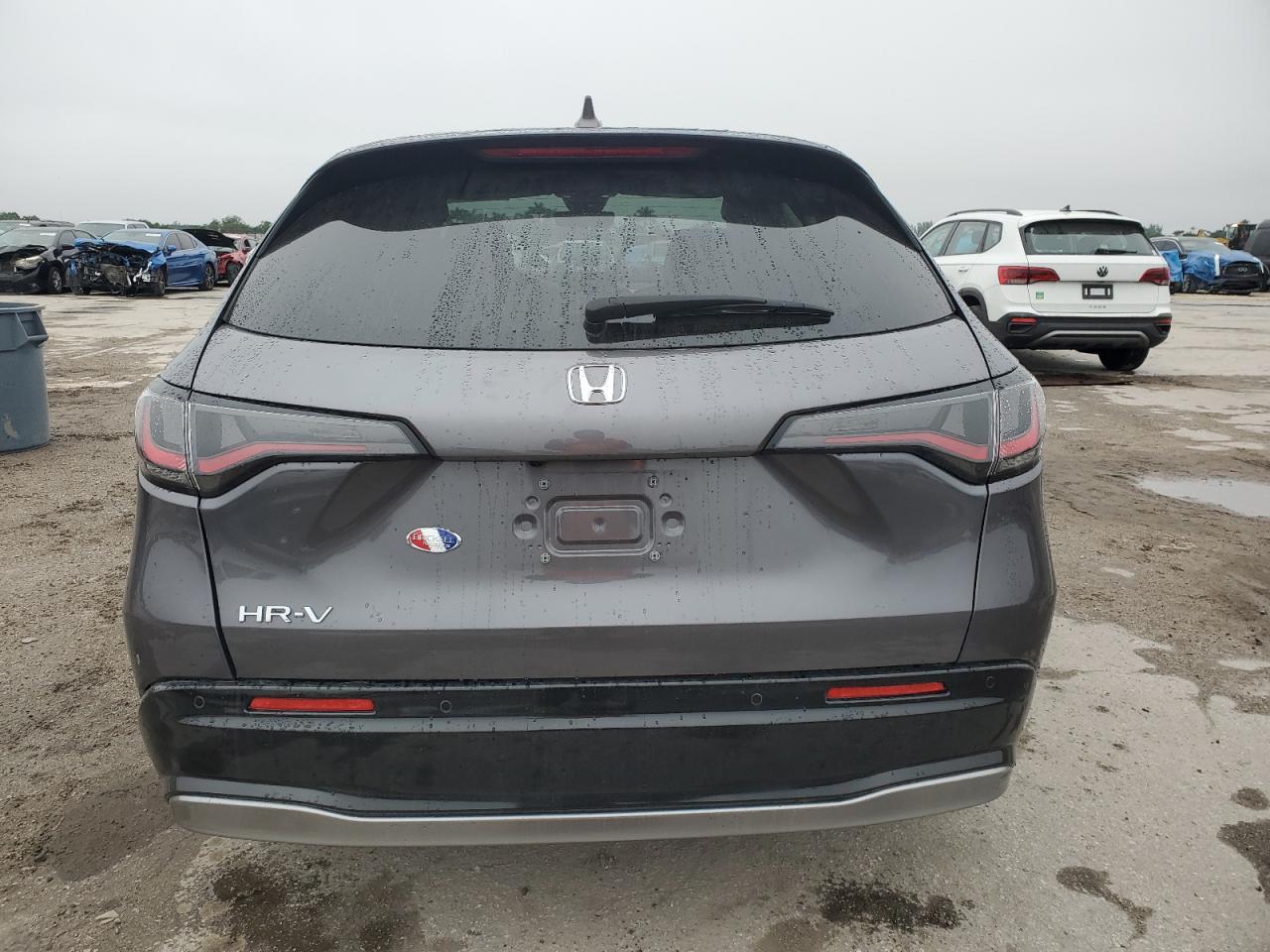 2024 Honda HR-V VIN 3CZRZ1H76RM722288 Copart auction photo, side damage thumbnail 6