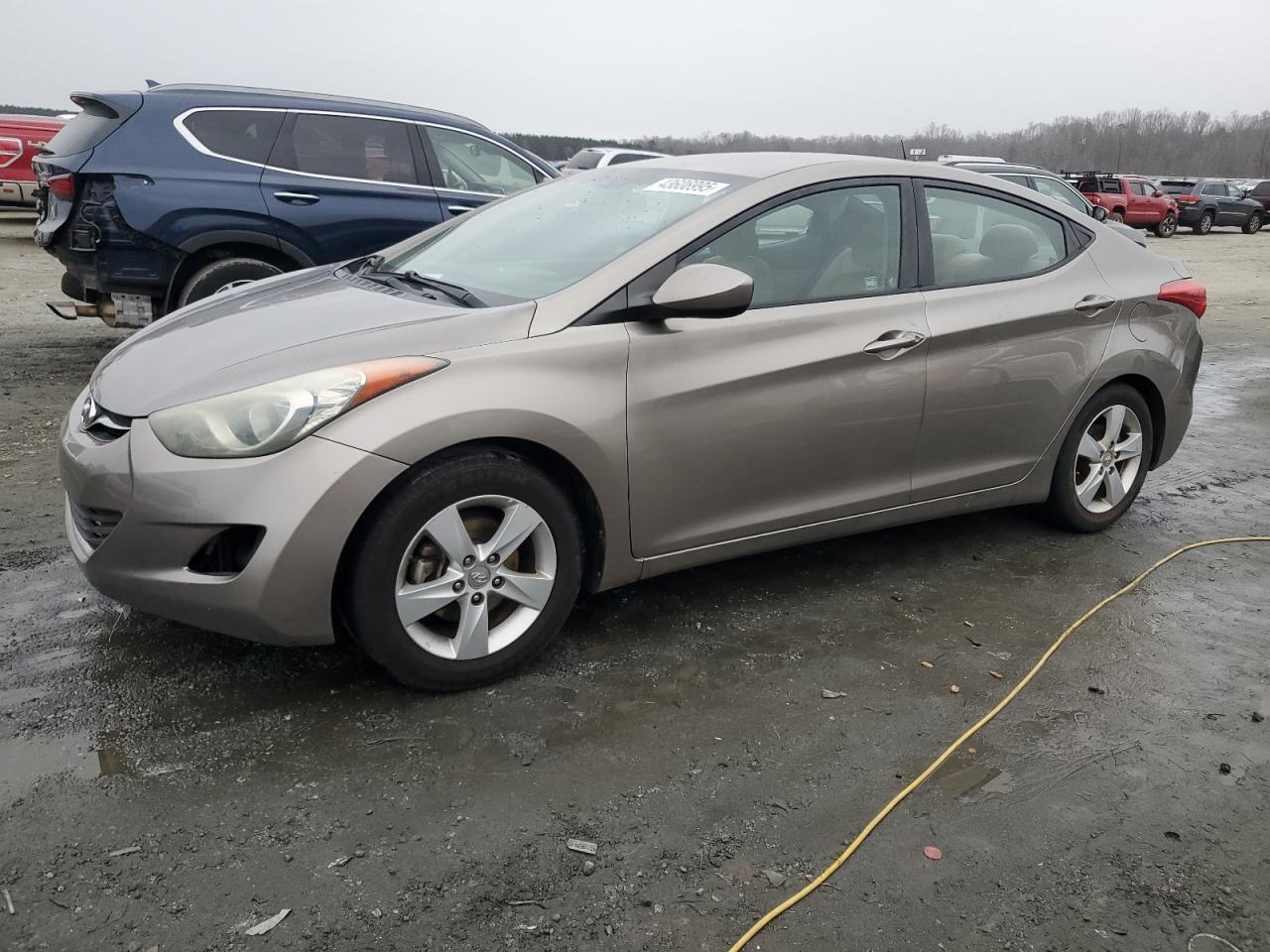 2013 Hyundai Elantra VIN 5NPDH4AE2DH343574