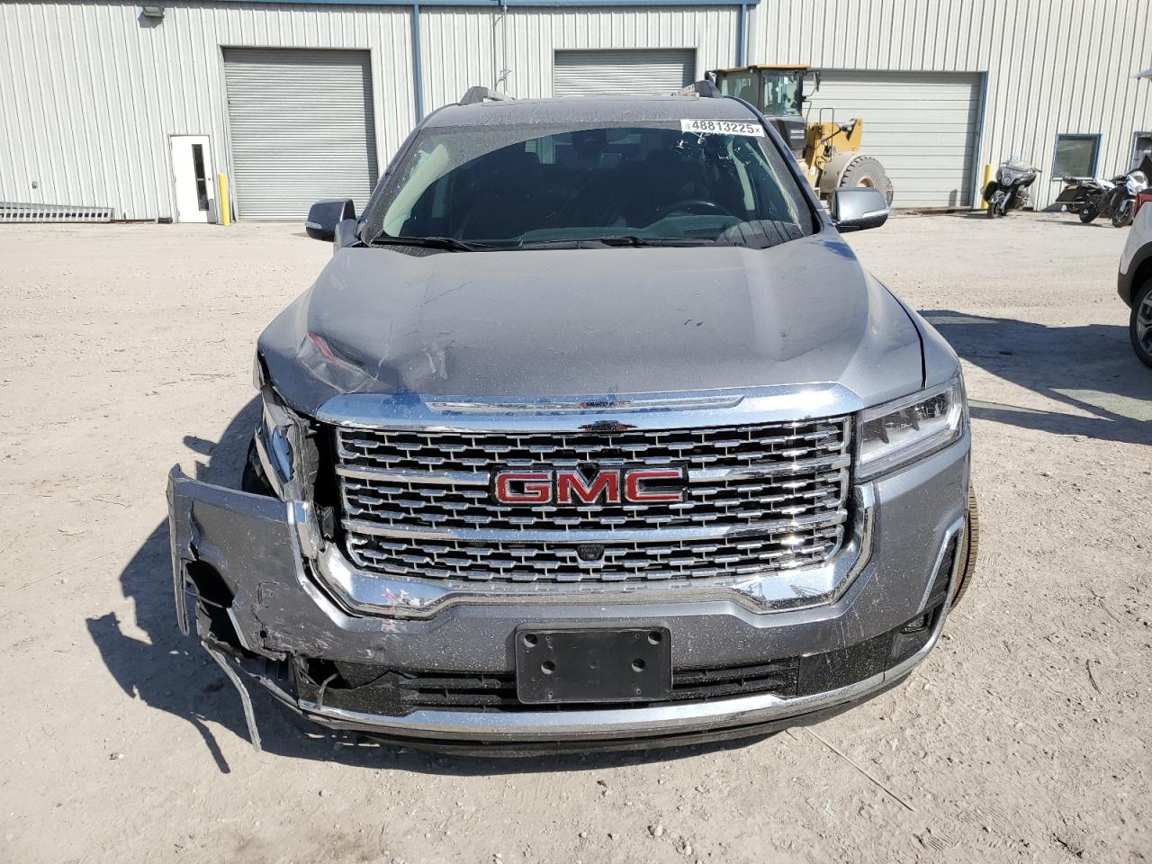 2021 GMC Acadia VIN 1GKKNXLS2MZ201047 Copart auction photo, side / front end damage thumbnail 5