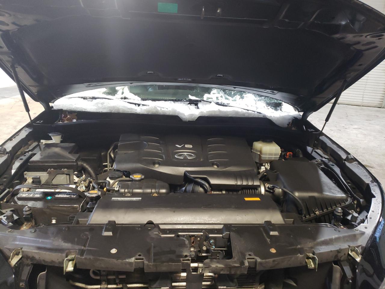 2014 Infiniti QX80 VIN JN8AZ2NC8E9352193 Copart auction photo, front end damage thumbnail 14