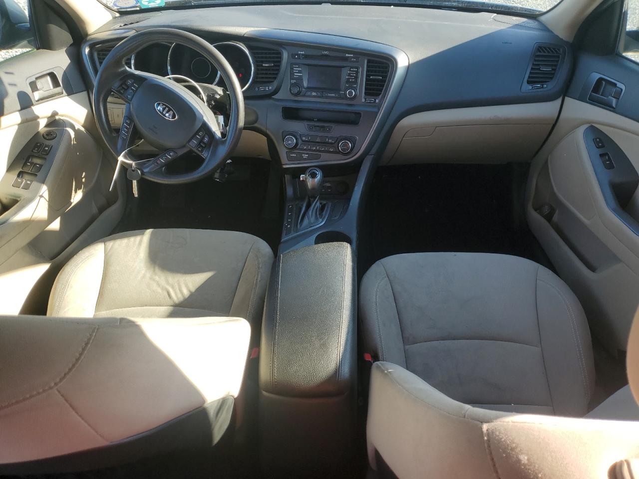 2013 KIA Optima VIN KNAGM4A73D5367499 Copart auction photo, vandalism damage thumbnail 8