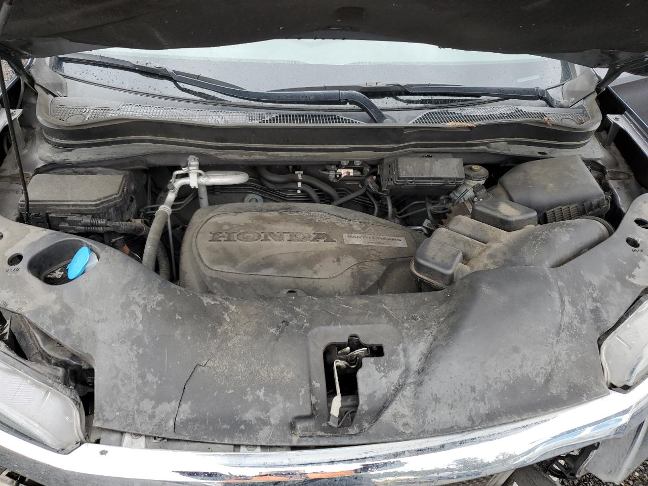 2016 Honda Pilot VIN 5FNYF6H93GB081191 Copart auction photo, front end damage thumbnail 13