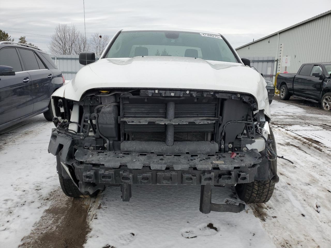 2021 RAM 1500 VIN 1C6RR7FG2MS549632 Copart auction photo, front end / undercarriage damage thumbnail 5