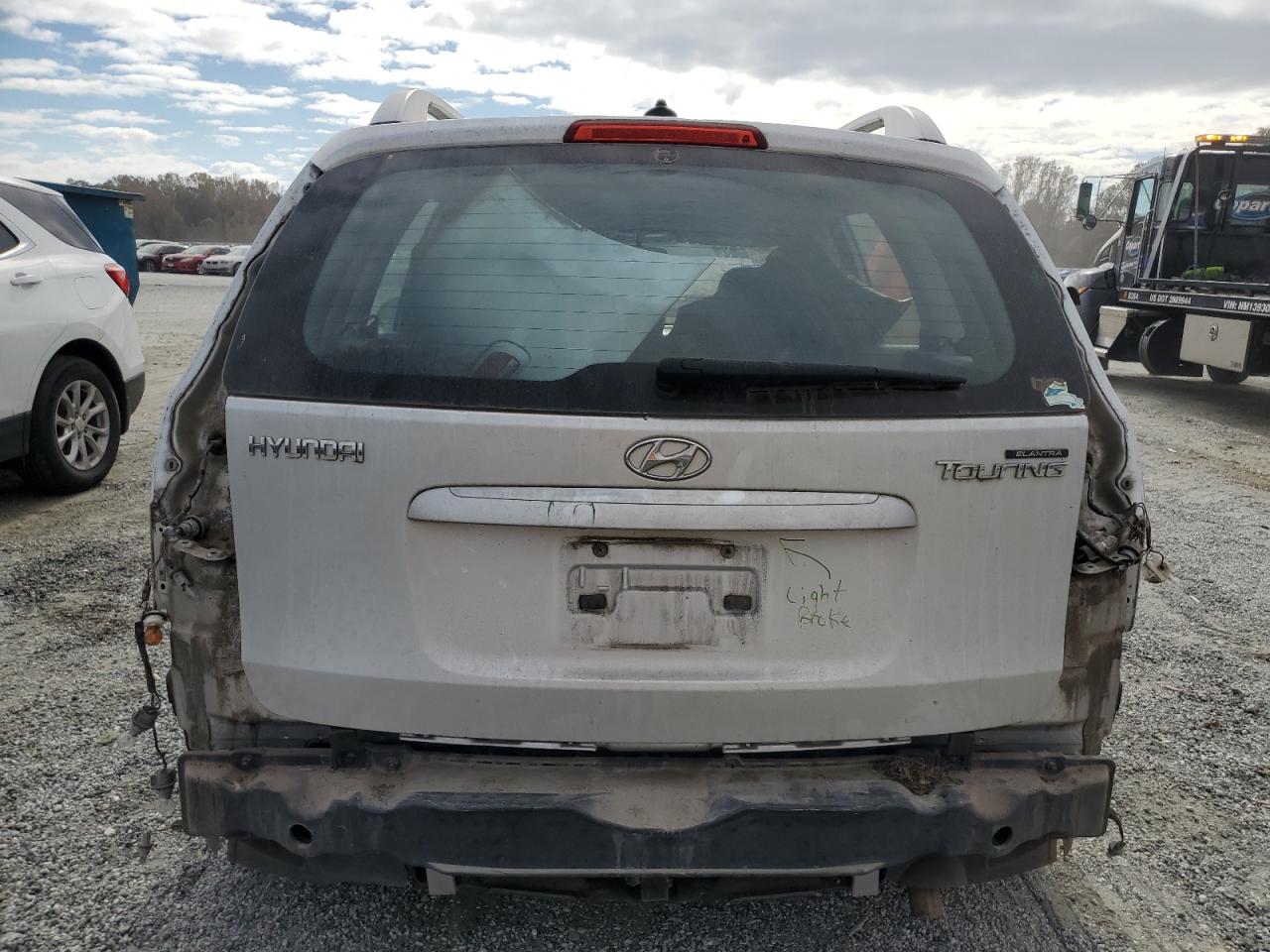 2011 Hyundai Elantra VIN KMHDC8AE7BU118023 Copart auction photo, rear end / minor dent/scratches damage thumbnail 6