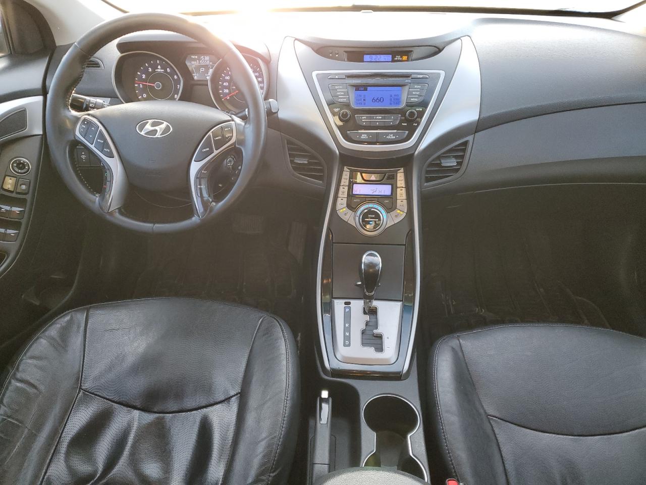 2013 Hyundai Elantra VIN 5NPDH4AE6DH395998 Copart auction photo, hail / minor dent/scratches damage thumbnail 8