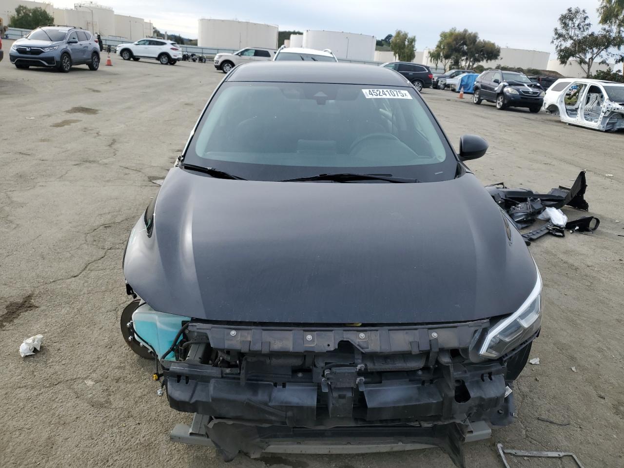 2021 Nissan Sentra VIN 3N1AB8CV5MY247498 Copart auction photo, front end damage thumbnail 5