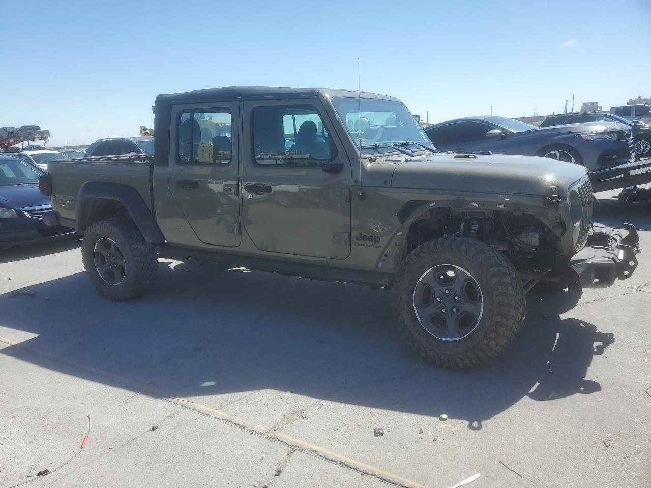 2020 Jeep Gladiator VIN 1C6HJTAG9LL165858 Copart auction photo, frame damage damage thumbnail 4