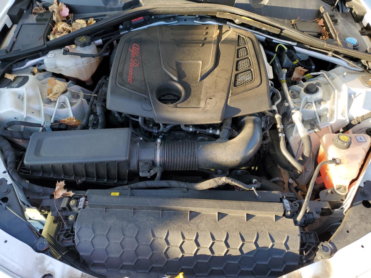 2017 Alfa Romeo Giulia VIN ZARFAEEN2H7561222 Copart auction photo, all over damage thumbnail 11