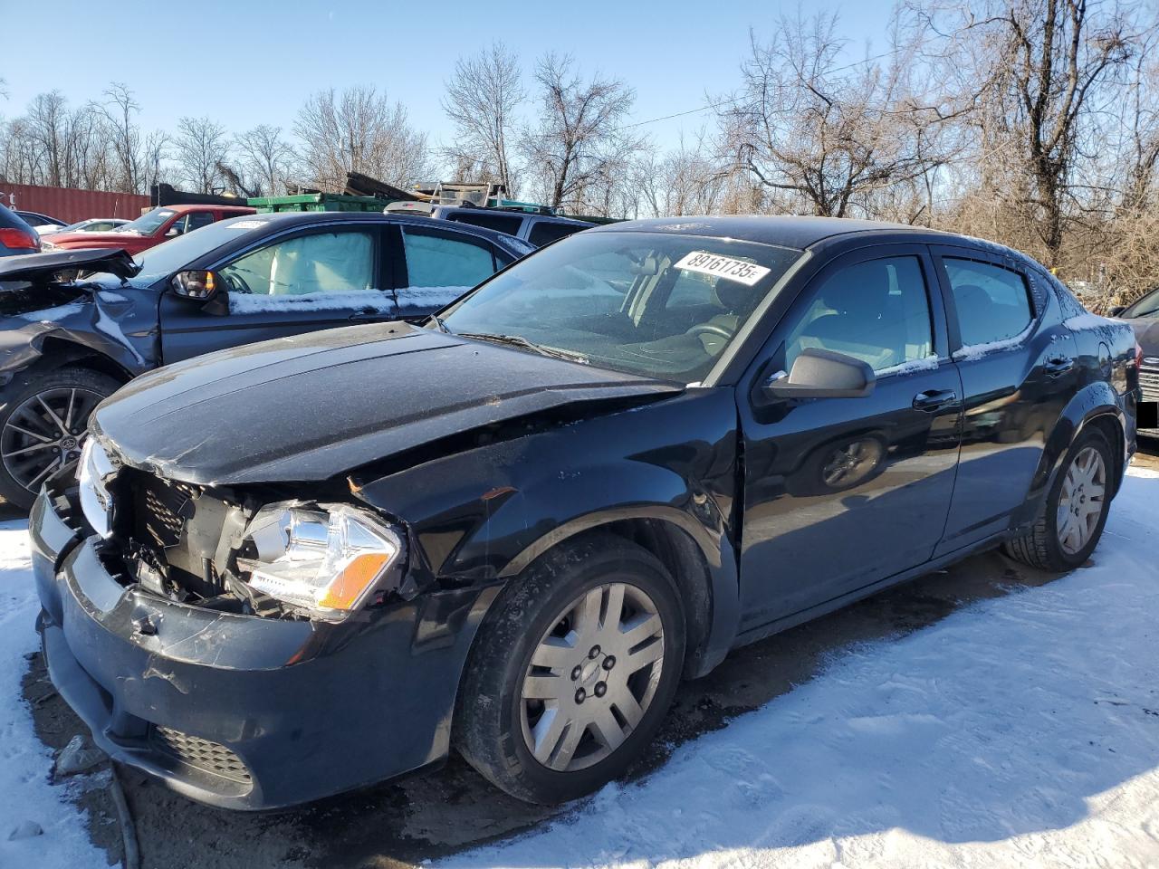 2013 Dodge Avenger VIN 1C3CDZAB4DN548120