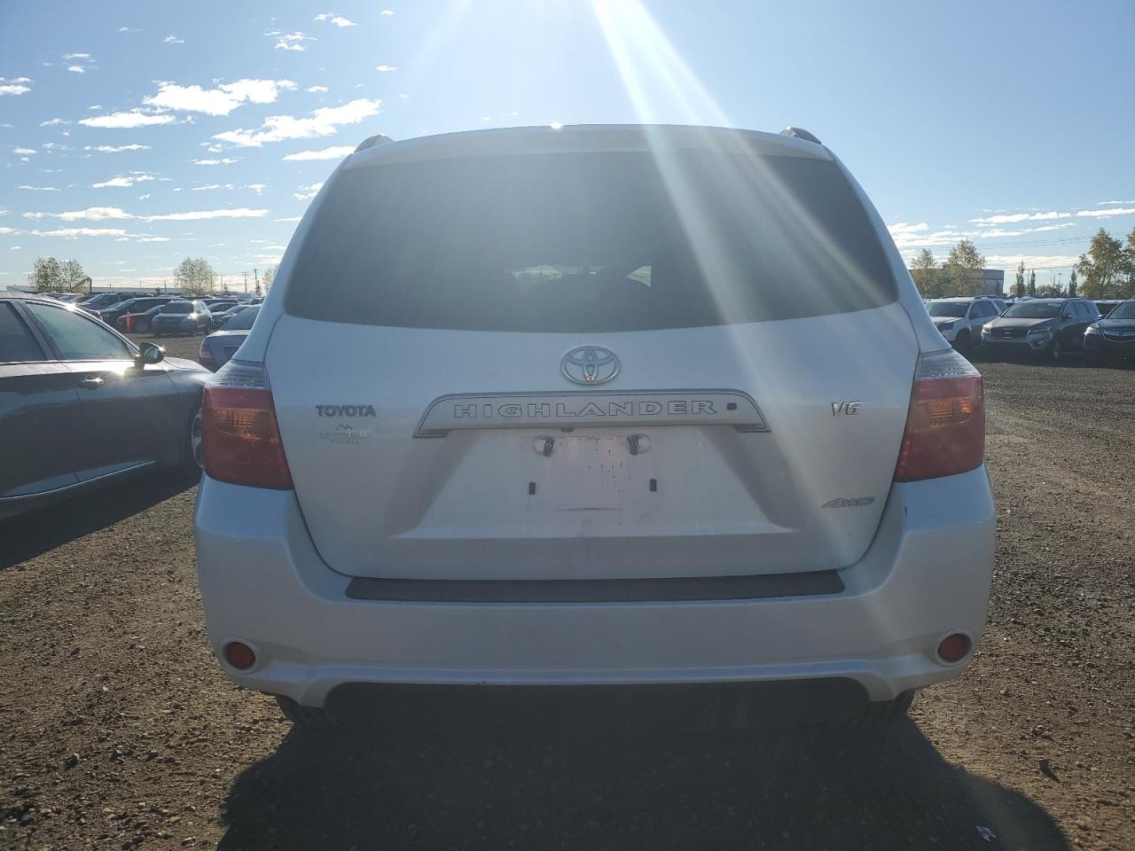 2008 Toyota Highlander VIN JTEES44A082019086 Copart auction photo, side / undercarriage damage thumbnail 6