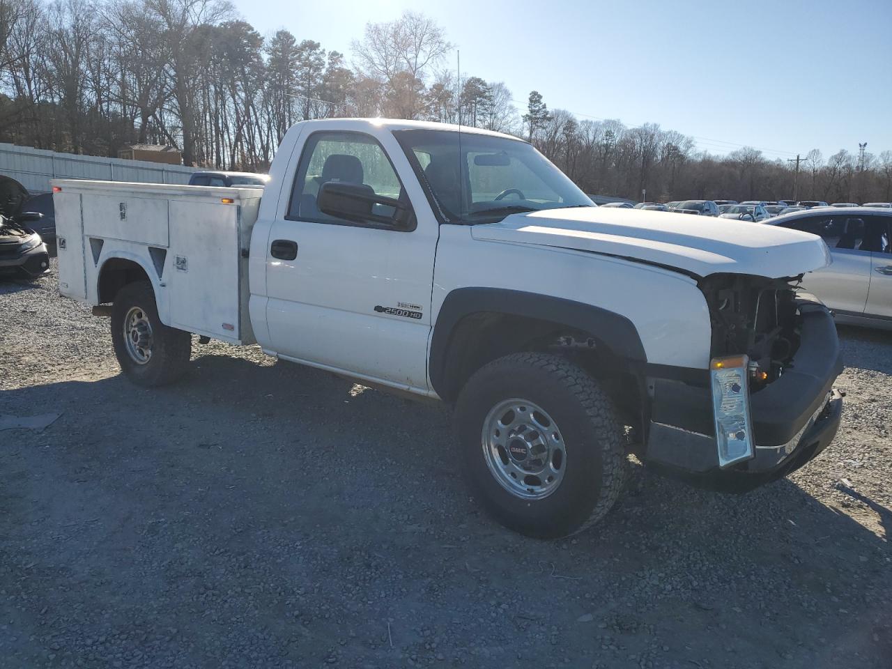 2007 Chevrolet Silverado VIN 1GCHK24D47E109449 Copart auction photo, front end / rear end damage thumbnail 4
