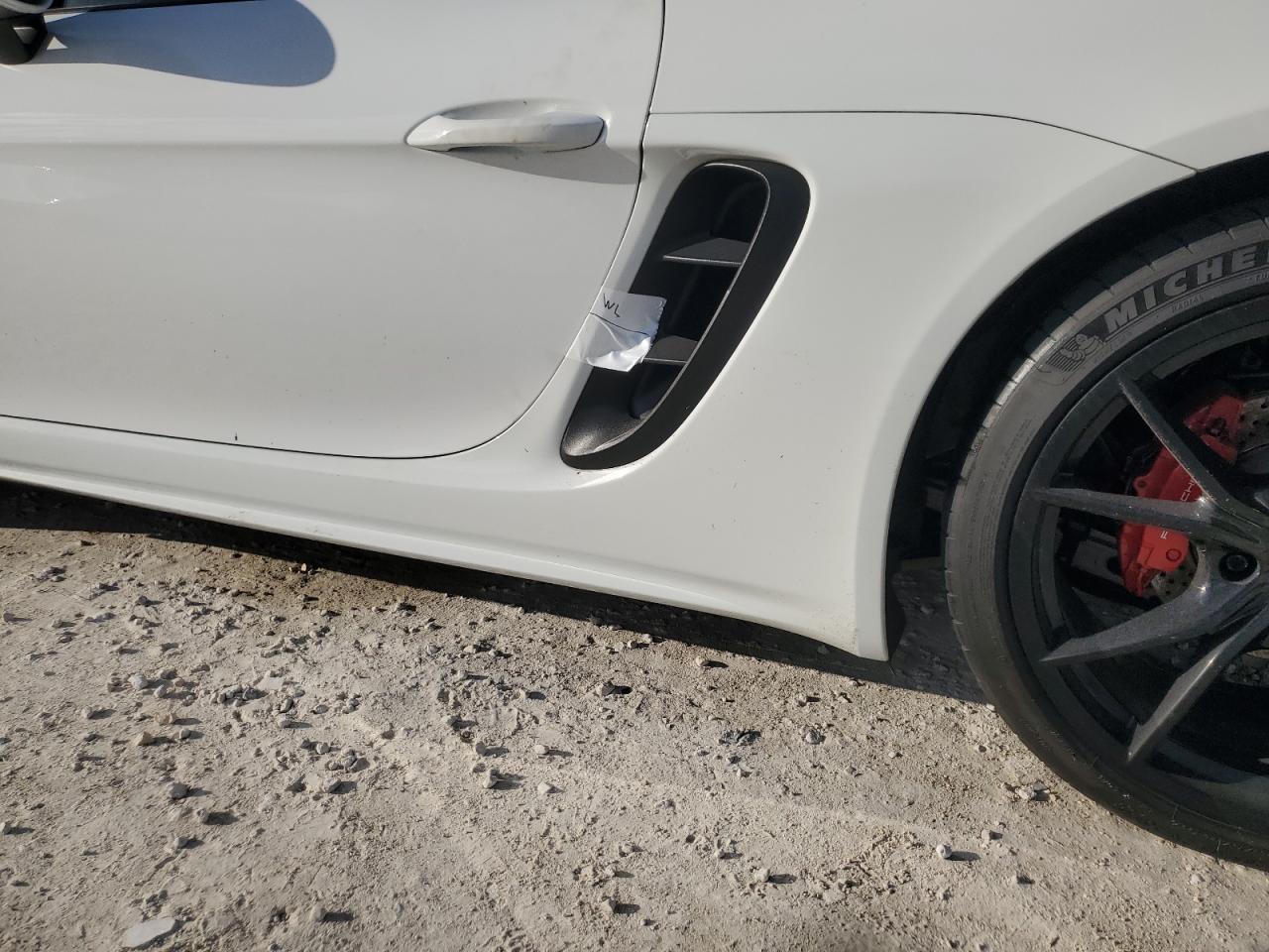 2017 Porsche Cayman VIN WP0AB2A83HS285419 Copart auction photo, water/flood damage thumbnail 12