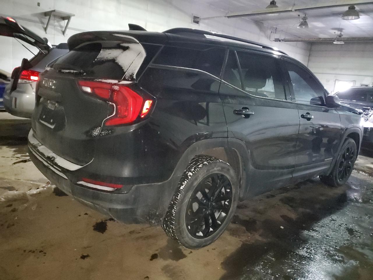 2019 GMC Terrain VIN 3GKALMEV4KL291703 Copart auction photo, front end / side damage thumbnail 3