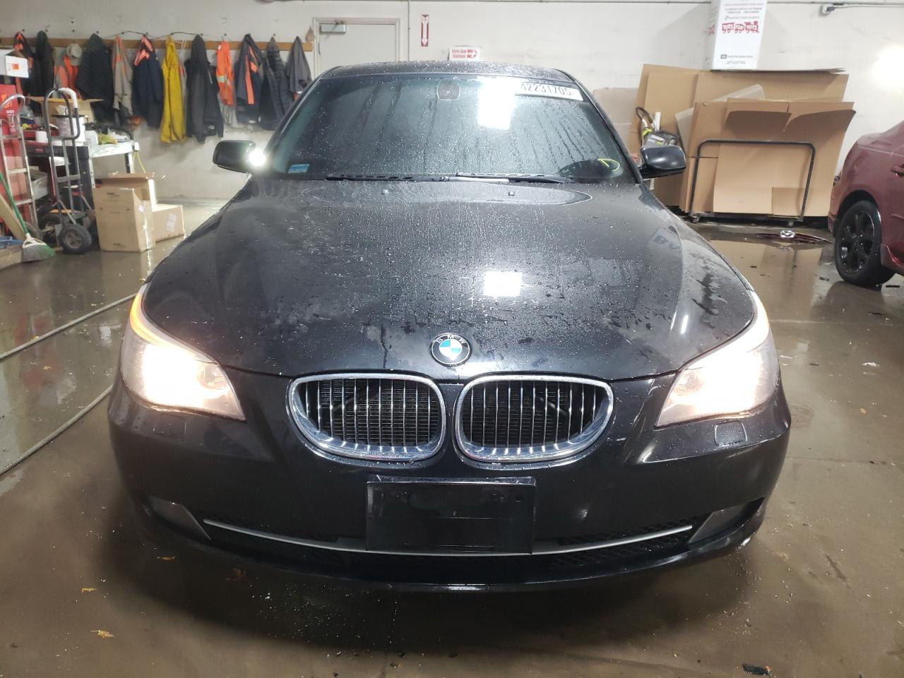 2009 BMW 5er VIN WBANV13589C153335 Copart auction photo, rear end damage thumbnail 5