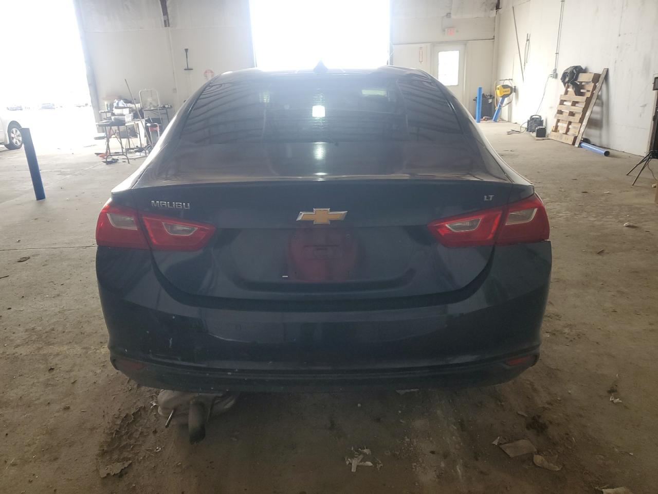 2017 Chevrolet Malibu VIN 1G1ZE5ST9HF103934 Copart auction photo, front end / side damage thumbnail 6