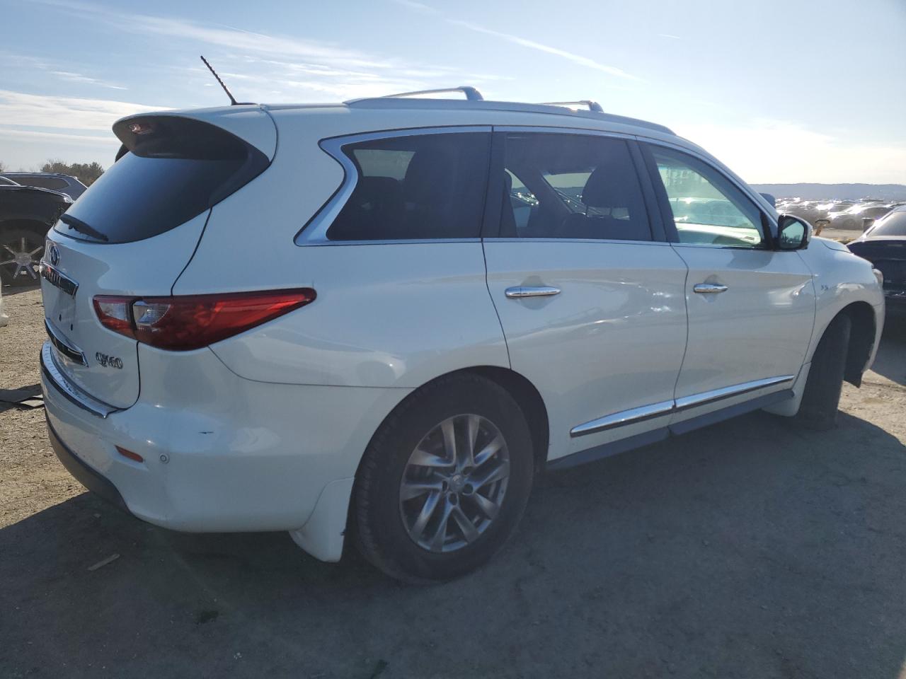 2015 Infiniti QX60 VIN 5N1AL0MM7FC512110 Copart auction photo, front end damage thumbnail 3