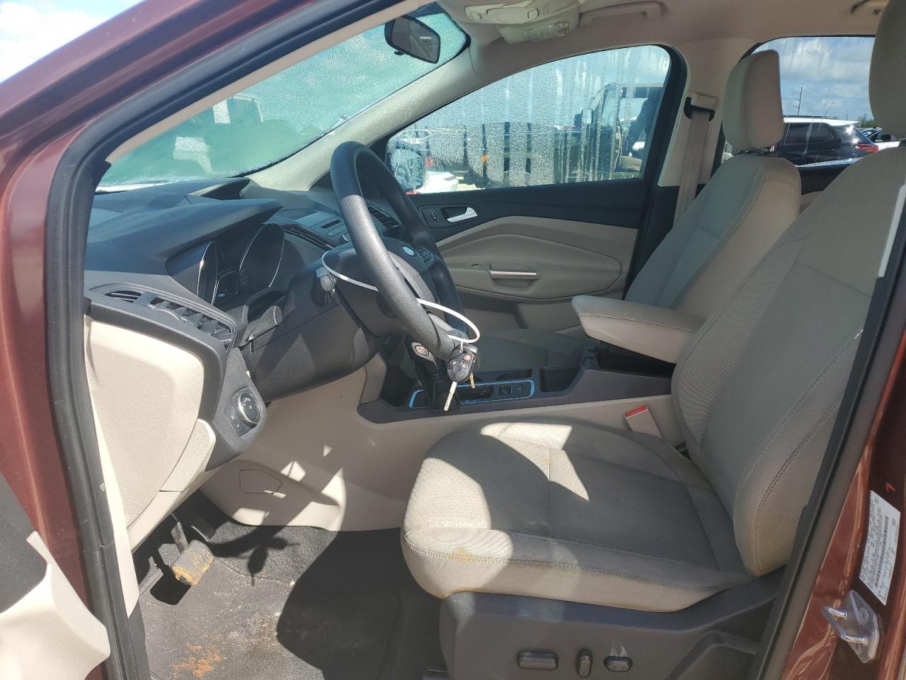 2018 Ford Escape VIN 1FMCU0GD7JUC11356 Copart auction photo, water/flood damage thumbnail 7