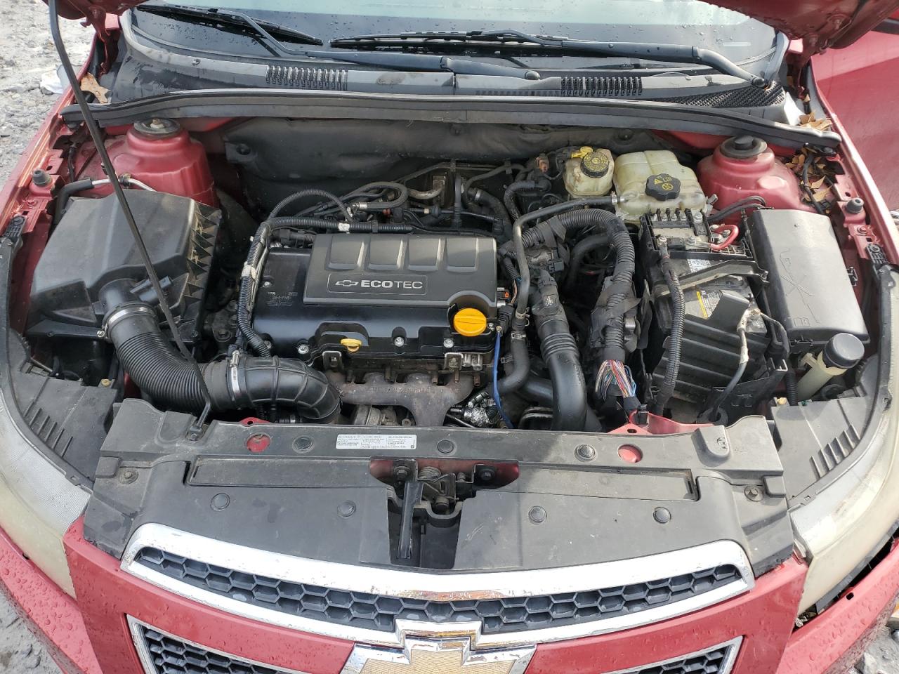 2011 Chevrolet Cruze VIN 1G1PH5S97B7189524 Copart auction photo, front end / undercarriage damage thumbnail 12