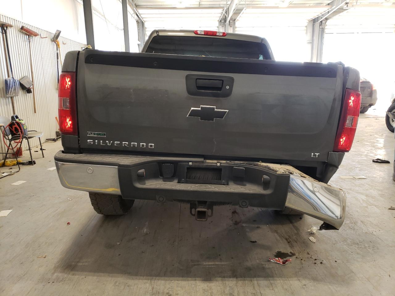 2011 Chevrolet Silverado VIN 1GCPKSE39BF159929 Copart auction photo, front end / rear end damage thumbnail 6