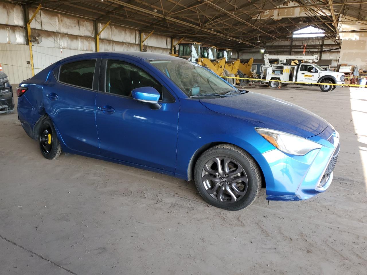2019 Toyota Yaris VIN 3MYDLBYV8KY507601 Copart auction photo, rear end damage thumbnail 4