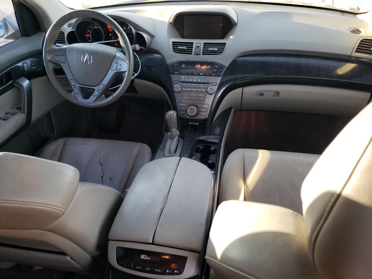 2008 Acura MDX VIN 2HNYD28628H556419 Copart auction photo, side damage thumbnail 8
