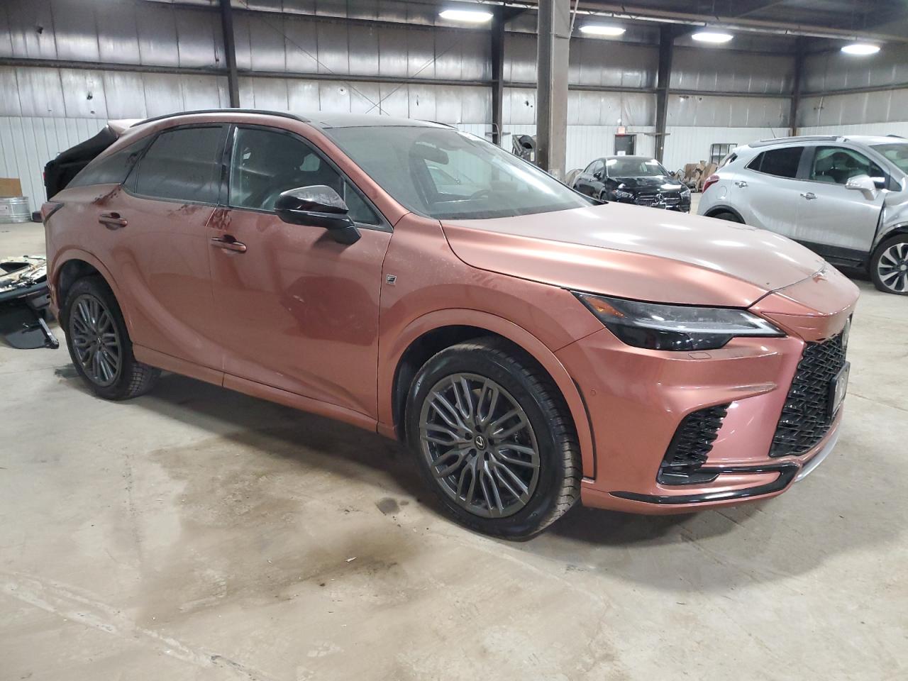 2023 Lexus RX VIN 2T2BCMEA8PC002373 Copart auction photo, undercarriage / stripped damage thumbnail 4