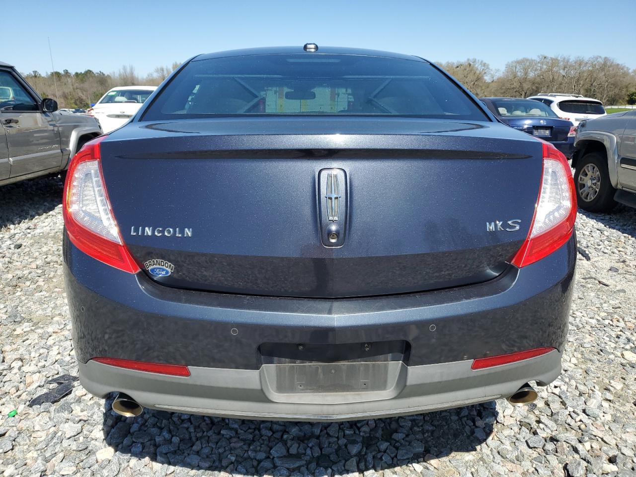 2013 Lincoln MKS VIN 1LNHL9DK8DG617570 Copart auction photo, front end damage thumbnail 6