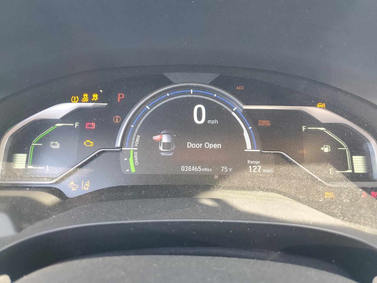 2019 Honda Clarity VIN JHMZC5F39KC005985 Copart auction photo, front end damage thumbnail 9