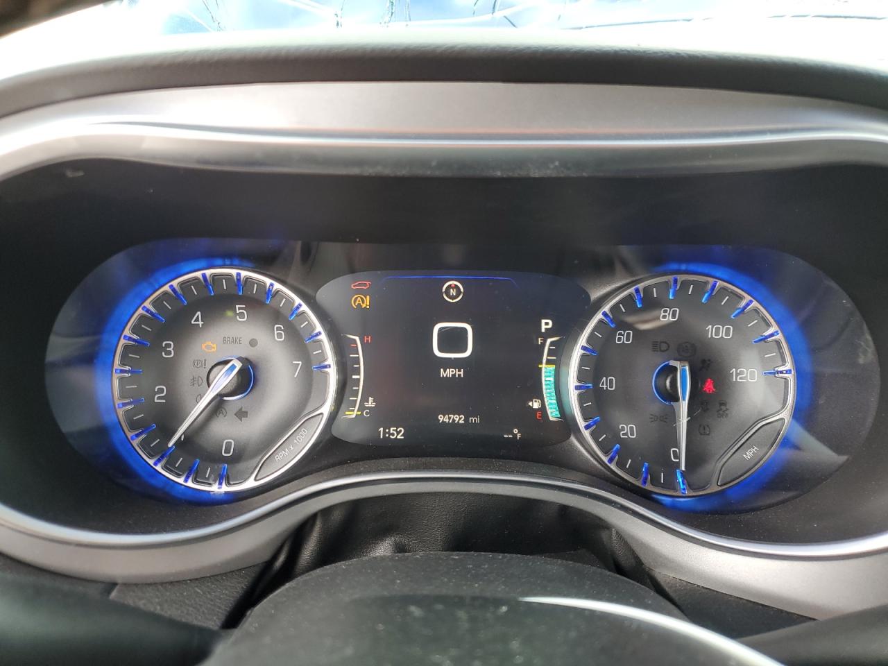 2019 Chrysler Pacifica VIN 2C4RC1FG4KR644182 Copart auction photo, front end damage thumbnail 9
