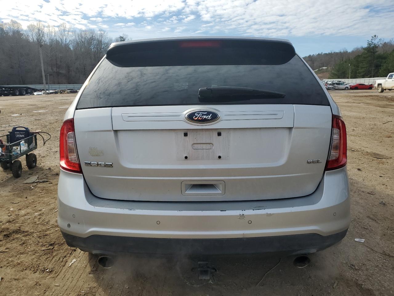 2012 Ford Edge VIN 2FMDK3JC9CBA08845 Copart auction photo, front end damage thumbnail 6