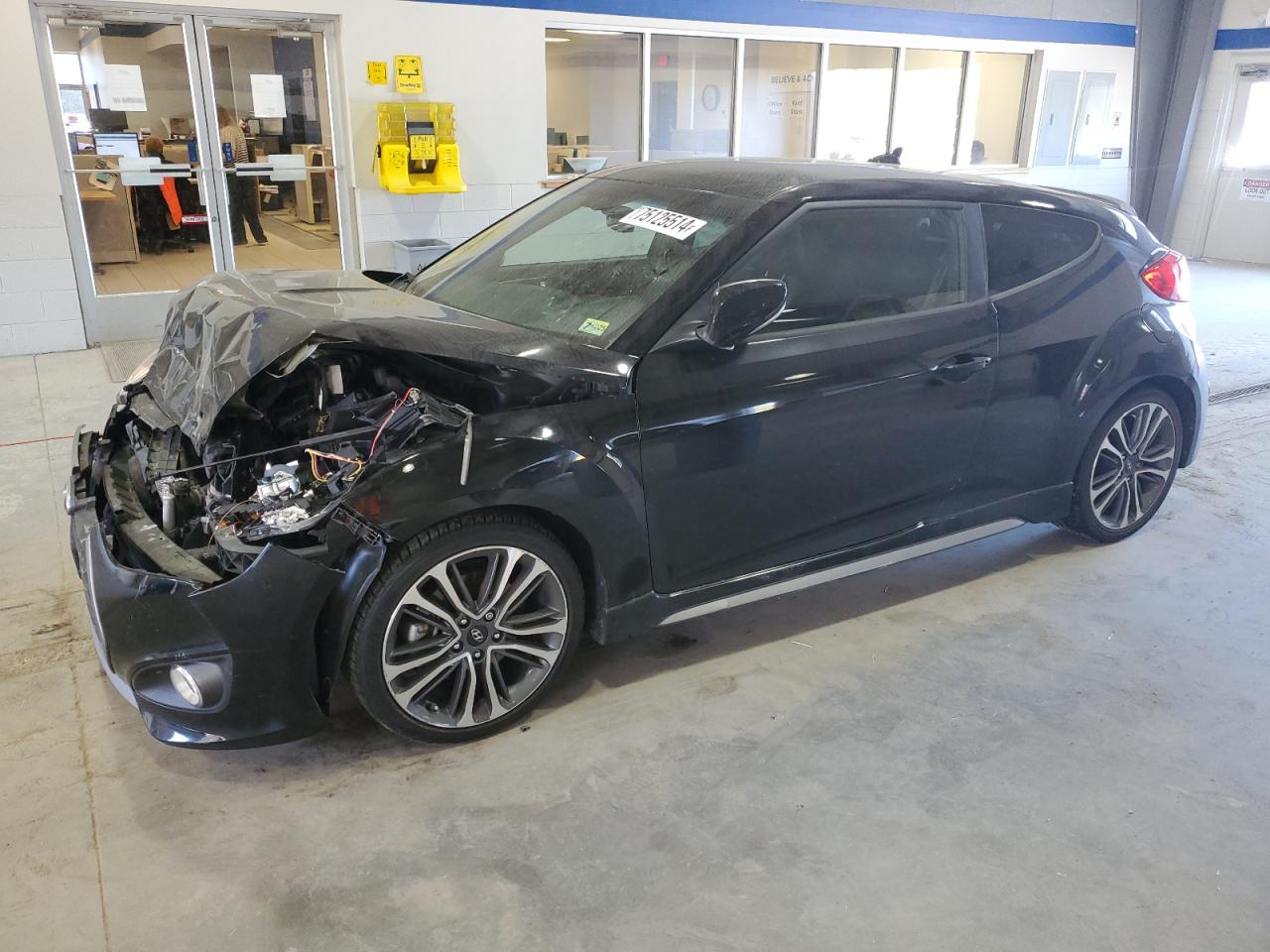 2016 Hyundai Veloster VIN KMHTC6AE9GU273681